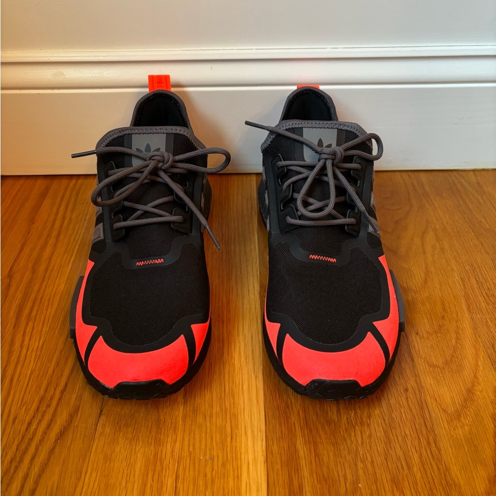 Adidas NMD R1 Black and Red Solar